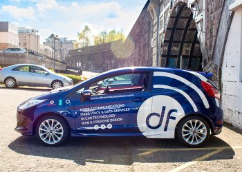 DF Communications Vehicle Livery